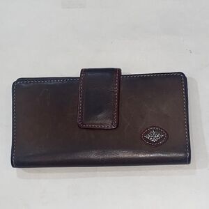 Vintage Genuine Leather Woman Wallet Bag